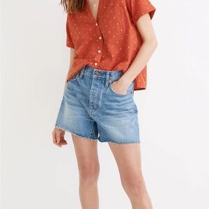 Madewell Dad Jean Shorts